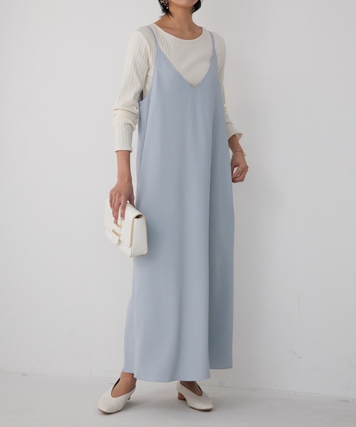 「for/c」 キャミソールワンピース M ホワイト レディース_画像3