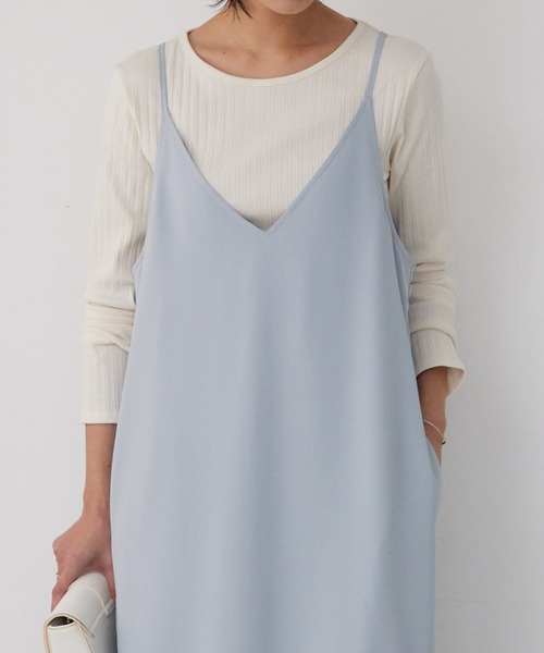 「for/c」 キャミソールワンピース M ホワイト レディース_画像4