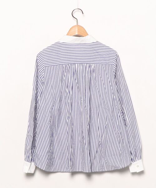 「nesessaire」 長袖シャツ FREE ブルー レディース_画像2