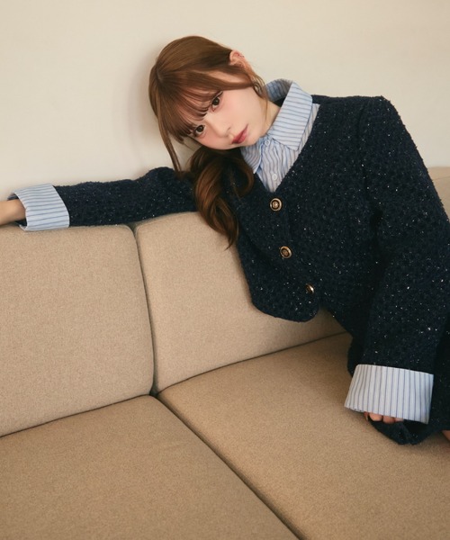 TITTY＆CO.（ティティーアンドコー） セットアップ ラメツイード