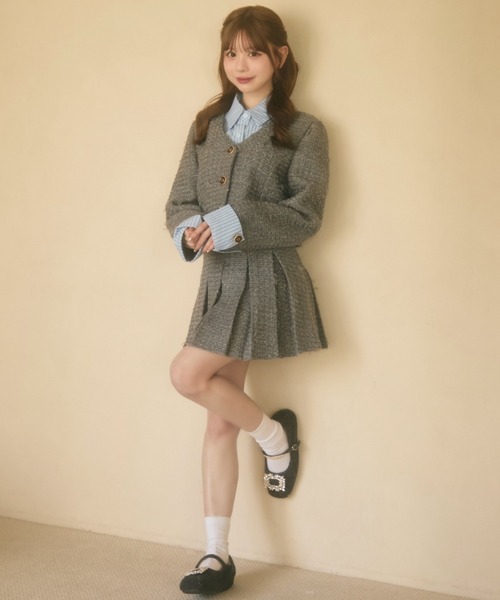 TITTY＆CO.（ティティーアンドコー） セットアップ ラメツイード