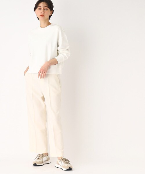 「New Balance」 ローカットスニーカー 35 ライトベージュ レディース_画像2