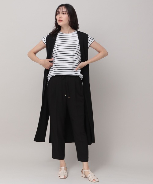 「Elura」 イージーパンツ MEDIUM ホワイト レディース_画像2