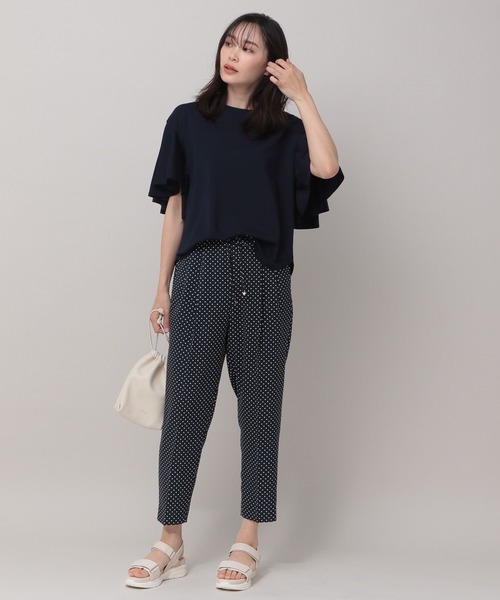 「Elura」 イージーパンツ MEDIUM ホワイト レディース_画像9