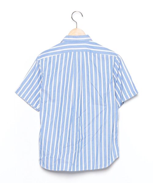 「INDIVIDUALIZED SHIRTS」 半袖シャツ 15 ブルー レディース_画像2