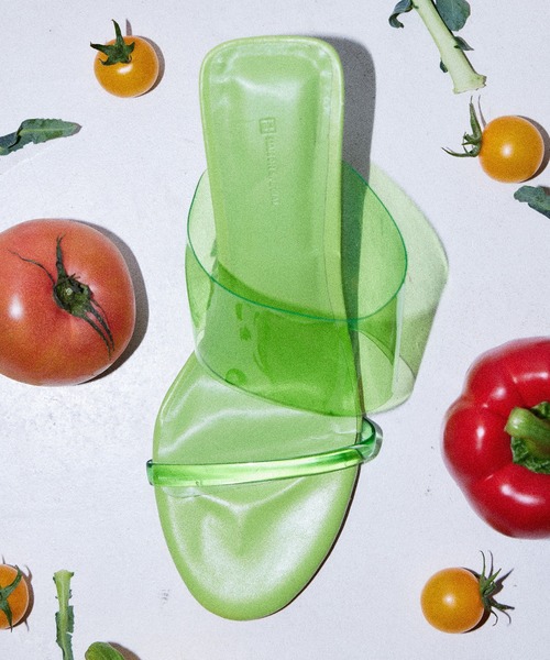 MAISON SPECIAL（メゾンスペシャル） サンダル ミュール Clear Mules