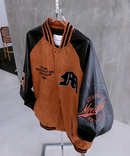 WESTBOY（ウエストボーイ） スタジャン オーバーサイズ スタジャン