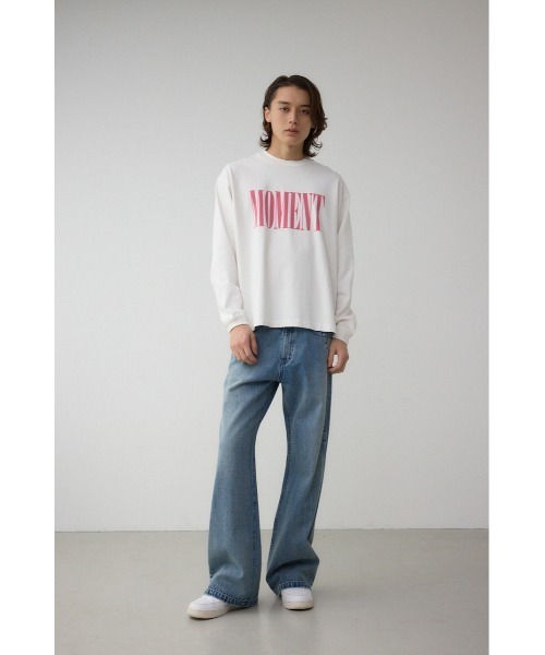 AZUL BY MOUSSY（アズールバイマウジー） tシャツ MOMENTグラフィック