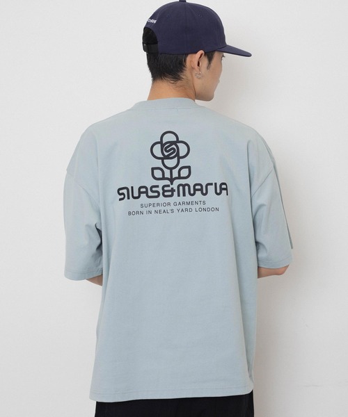 「SILAS」 半袖Tシャツ X-LARGE チャコールグレー メンズ_画像2