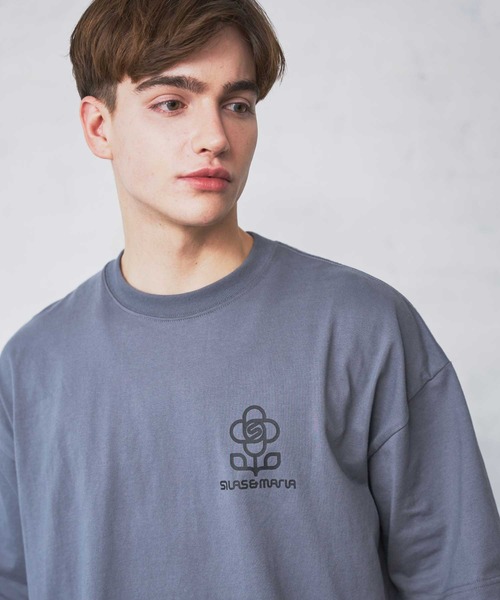 「SILAS」 半袖Tシャツ X-LARGE チャコールグレー メンズ_画像4
