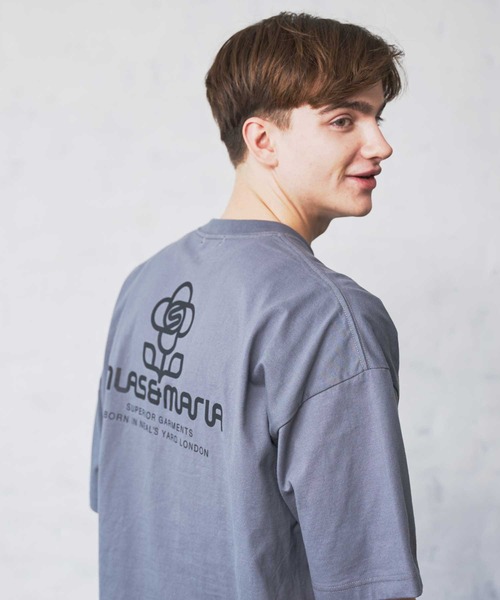 「SILAS」 半袖Tシャツ X-LARGE チャコールグレー メンズ_画像5