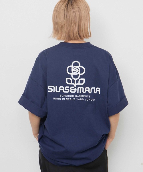 「SILAS」 半袖Tシャツ X-LARGE チャコールグレー メンズ_画像8
