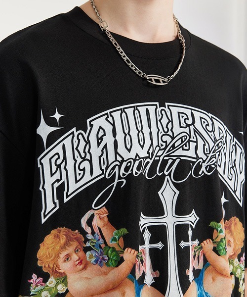 「Ressaca」 半袖Tシャツ X-LARGE ブラック メンズ_画像5