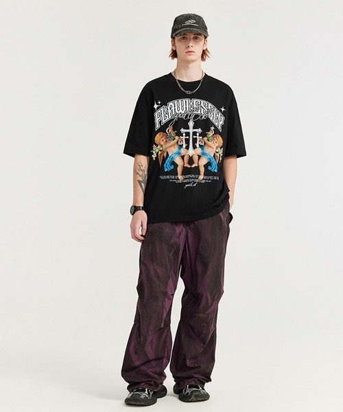 「Ressaca」 半袖Tシャツ X-LARGE ブラック メンズ_画像7