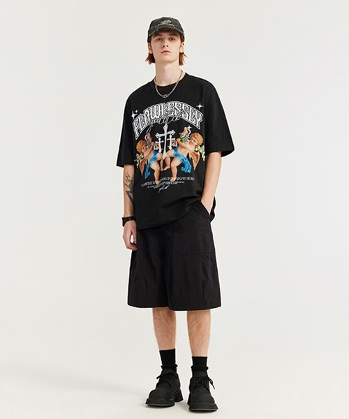 「Ressaca」 半袖Tシャツ X-LARGE ブラック メンズ_画像8