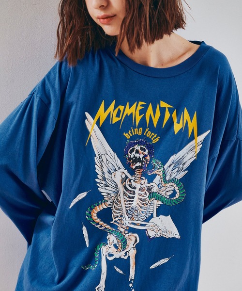 RNA（アールエヌエー） tシャツ M2626 MOMENTUM TOURロンT レディース