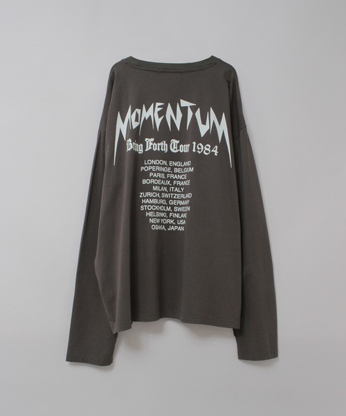 ナインアールrrrrrrrrr　ロンＴ RNA（アールエヌエー） tシャツ M2626 MOMENTUM TOURロンT レディース