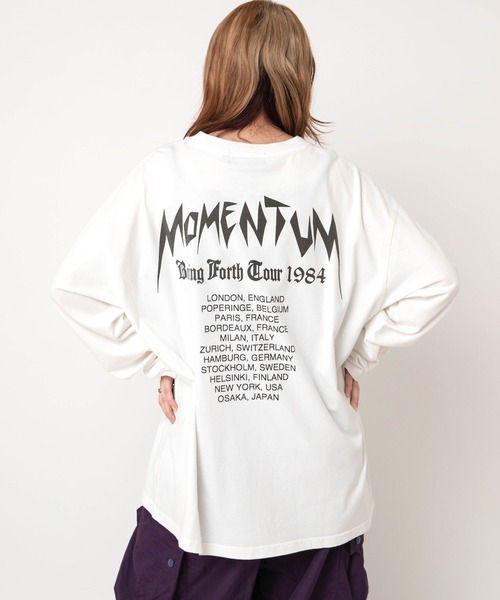 RNA（アールエヌエー） tシャツ M2626 MOMENTUM TOURロンT レディース