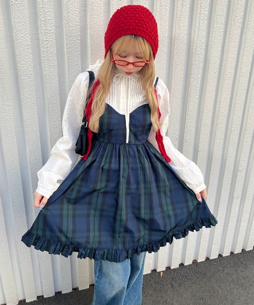 WC ワンピース 「一部店舗限定」コルセットキャミワンピース