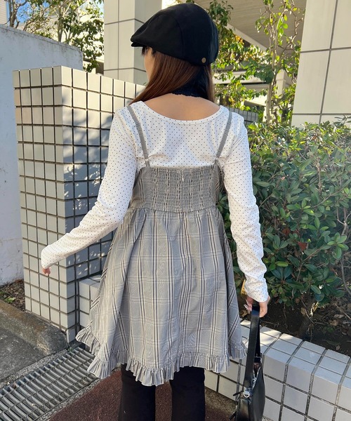 WC ワンピース 「一部店舗限定」コルセットキャミワンピース