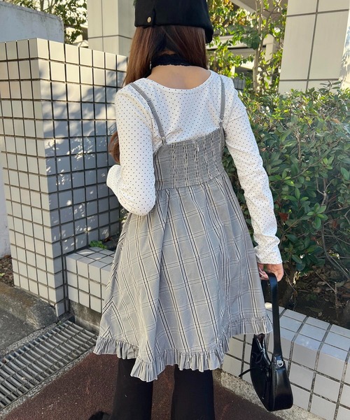 WC ワンピース 「一部店舗限定」コルセットキャミワンピース