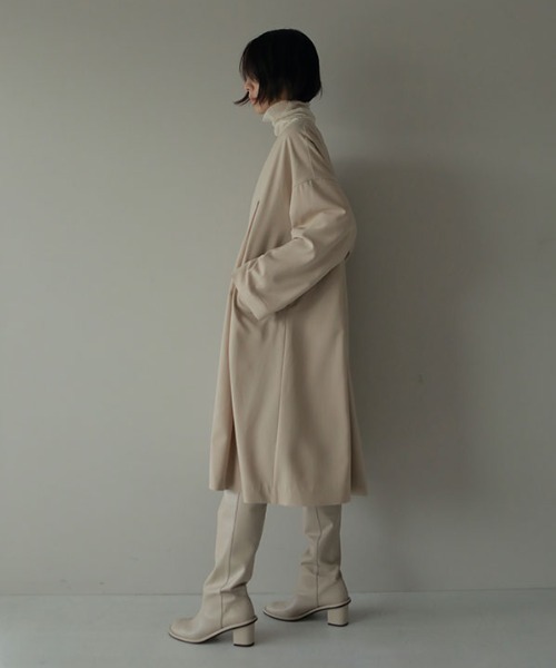 ETRE TOKYO（エトレトウキョウ） 長袖ワンピース FREE ネイビー