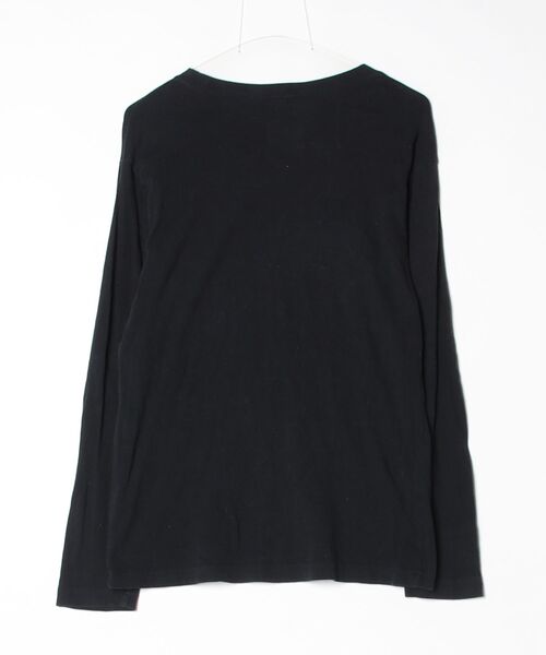 「UNDEFEATED 」 ワンポイント長袖Tシャツ「championコラボ」 M ブラック メンズ_画像2