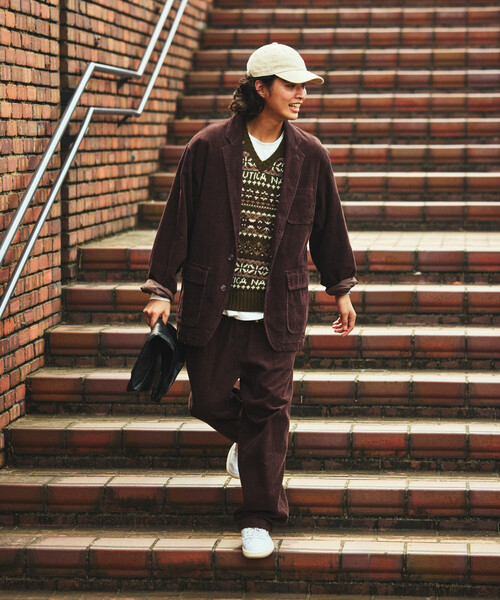 NAUTICA(ノーティカ) コーデュロイパンツ MEDIUM ブラウン メンズ NAUTICA(ノーティカ) コーデュロイパンツ MEDIUM ブラウン メンズ