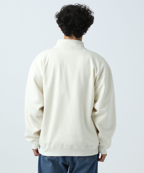 「BAYFLOW」 スウェットカットソー LARGE グリーン メンズ_画像8