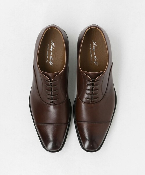 【DK.BROWN】スムース レザー ストレートチップ シューズ<A DAY IN THE LIFE> A DAY IN THE LIFE ビジネスシューズ スムースレザー ストレートチップ