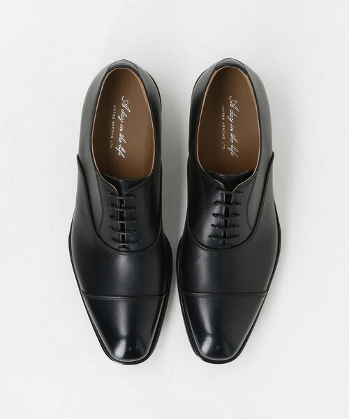 【新品】スムースレザー ストレートチップ 〈A DAY IN THE LIFE〉 A DAY IN THE LIFE ビジネスシューズ ビジネスシューズ スムースレザー