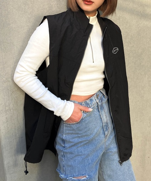 「Snap club」 ベスト L ブラック メンズ_画像2