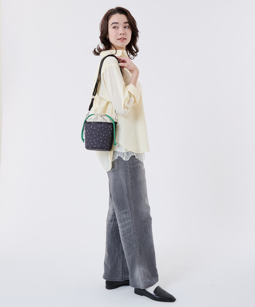極美品✨レスポートサック　SMALL BUCKET BAG ショルダー　カーキ LeSportsac（レスポートサック） ショルダーバッグ バッグ SM
