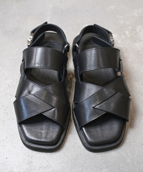 EARLE（アール） サンダル アール / Band＆ SR buckle sandals サイド