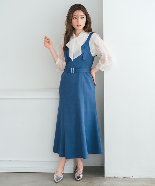 MISCH MASCH（ミッシュマッシュ） ワンピース 2026春夏新作 Vネック