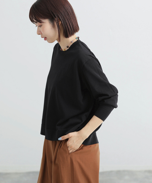 IENA シアーTニットプルオーバー ウォッシャブル シアーニットプルオーバー（ニット／セーター）｜IENA