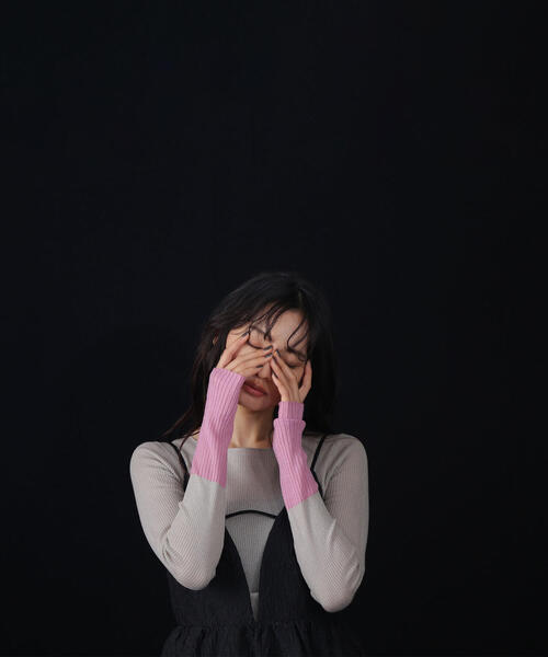 「NATURAL BEAUTY BASIC」 キャミソールワンピース MEDIUM ブラック レディースの画像