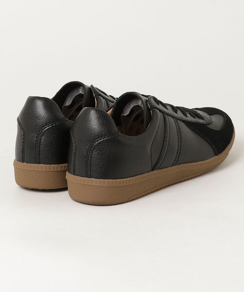 「GERMAN TRAINER」 ローカットスニーカー 39 ブラック レディース_画像2