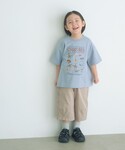 ワイドパンツ パンツ ツイル クロップド ペイ...の詳細画像1