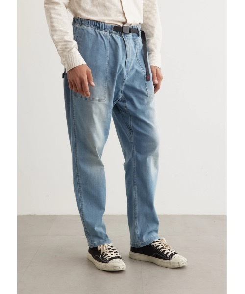 「Gramicci」 デニムパンツ X-LARGE ワンウォッシュ メンズの画像