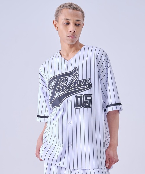 FUBU（フブ） シャツ ブランド Patch Baseball Shirts/パッチ付き