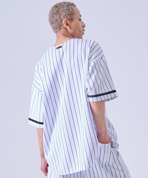 FUBU（フブ） シャツ ブランド Patch Baseball Shirts/パッチ付き