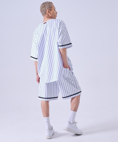 FUBU（フブ） シャツ ブランド Patch Baseball Shirts/パッチ付き
