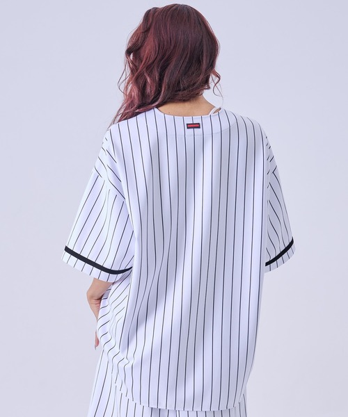 FUBU（フブ） シャツ ブランド Patch Baseball Shirts/パッチ付き