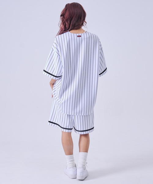 FUBU（フブ） シャツ ブランド Patch Baseball Shirts/パッチ付き