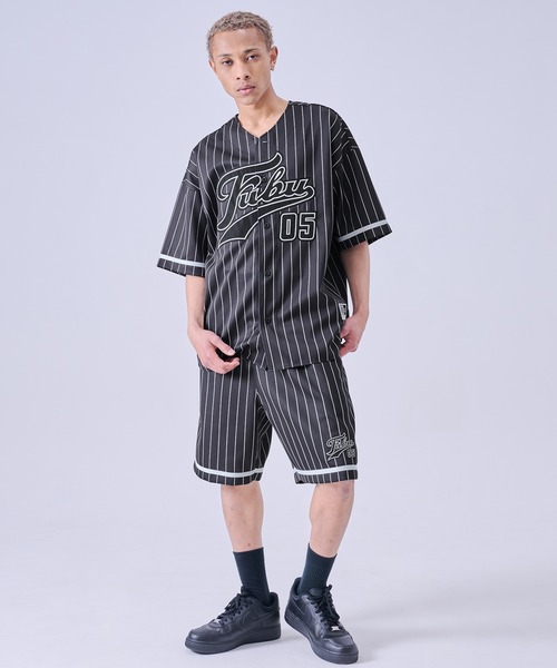 FUBU（フブ） シャツ ブランド Patch Baseball Shirts/パッチ付き