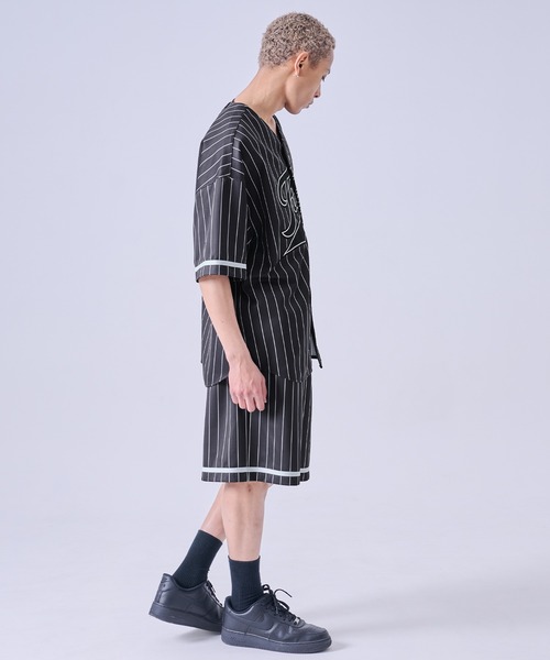 FUBU（フブ） シャツ ブランド Patch Baseball Shirts/パッチ付き