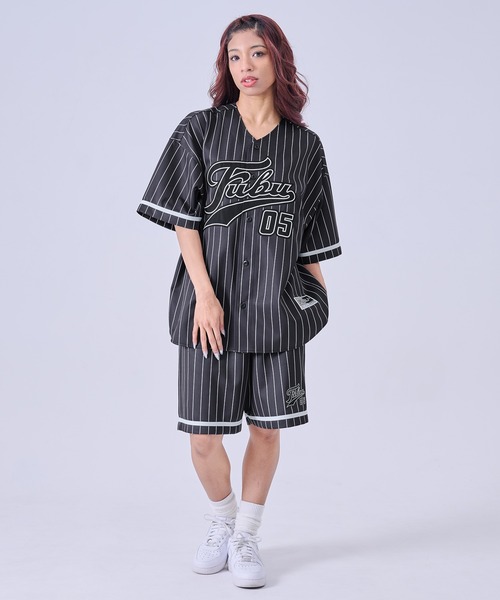 FUBU（フブ） シャツ ブランド Patch Baseball Shirts/パッチ付き