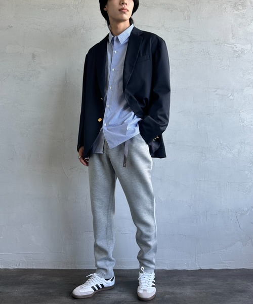 「Gramicci」 クロップドパンツ L チャコールグレー メンズの画像