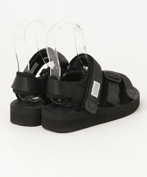 「SUICOKE」 フラットサンダル 24cm ブラック レディース_画像2